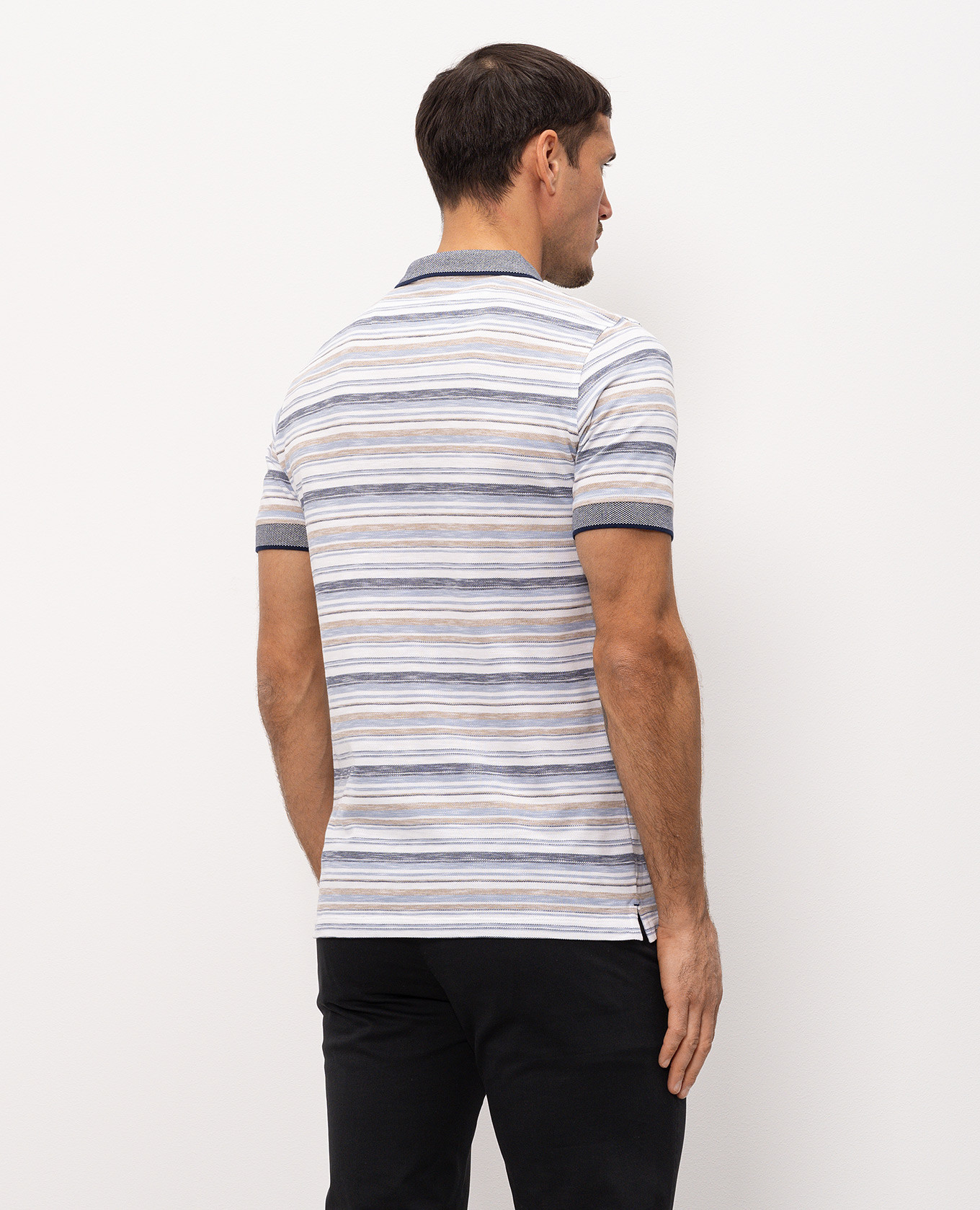 Striped polo Florentino 4