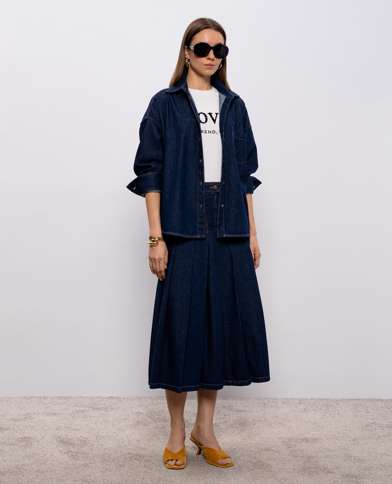 

White T-shirt WKDAGILE with sequins Max Mara Weekend