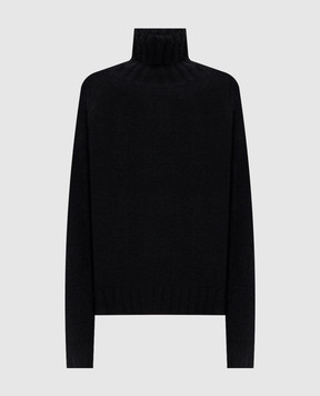 Allude Black cashmere and silk sweater 26577022