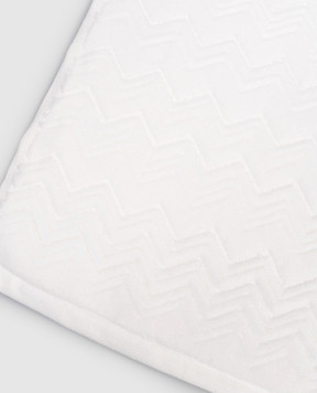 Missoni Home Chail White Terry Bathroom Mat 1D3SP99965