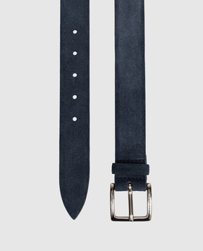 Orciani Blue Amalfi suede belt U08211AMF