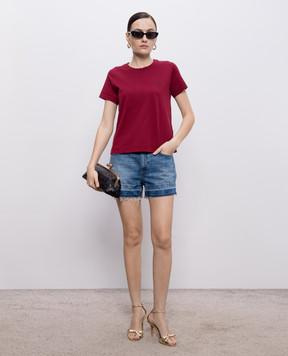 Givenchy Blue denim shorts BW51AQ517Z
