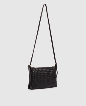 Bottega Veneta Black leather Piccolo bag 876625V0HW0