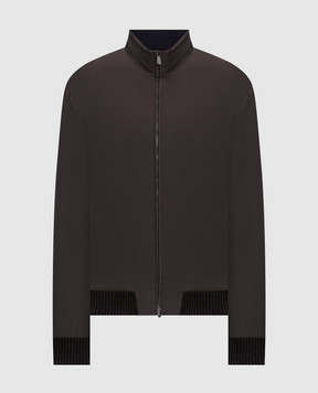Enrico Mandelli Dark brown jacket 4T783A519V