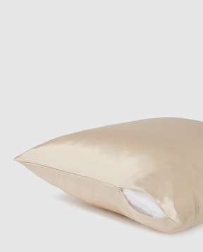 Dore & Rose Beige silk pillowcase PREMIUMSILKPILLOW