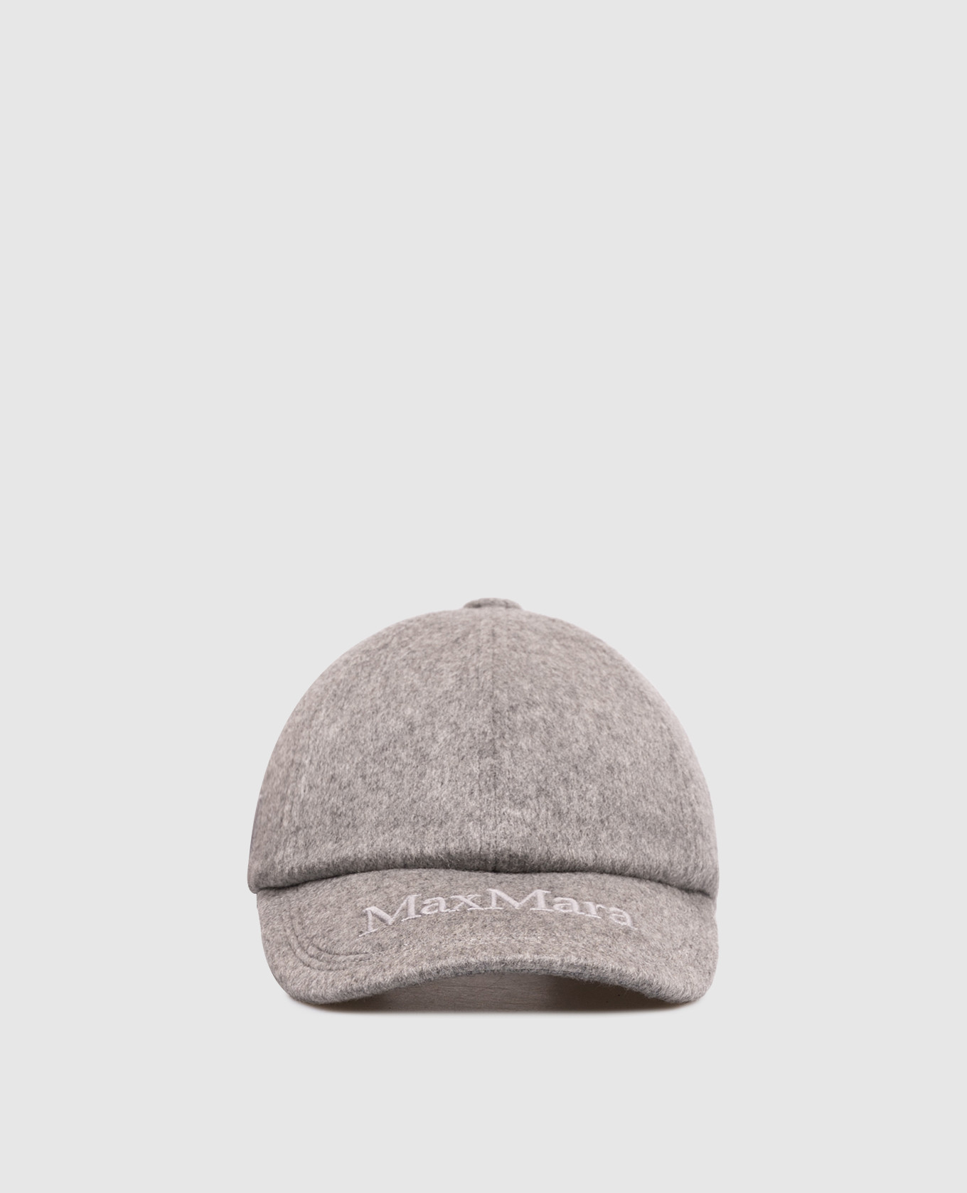 LANCIA gray cashmere cap