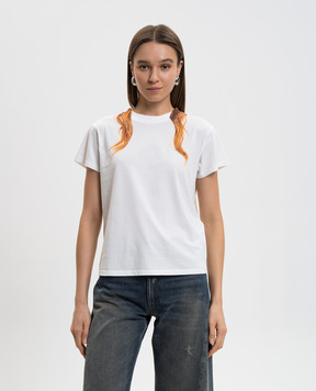 Maison Margiela MM6 White T-shirt with print S52GC0361M20048