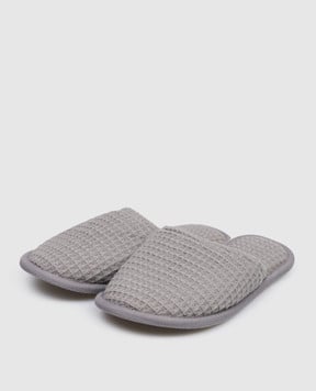 L'appartement Gray Mia slippers MIASLIPPERS