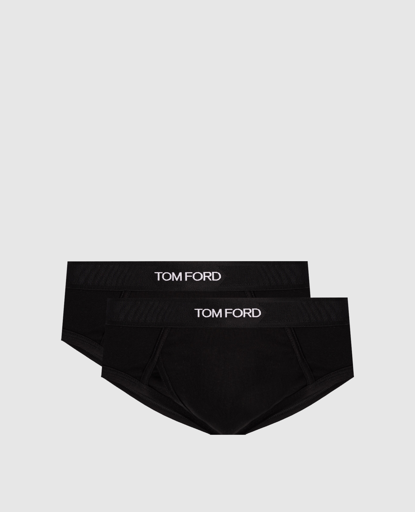 

Set of black briefs with logo Tom Ford