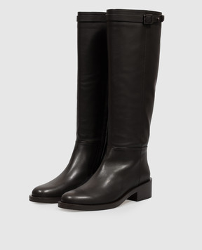 Doucal's Dark brown leather boots DD8948BLLEUF289
