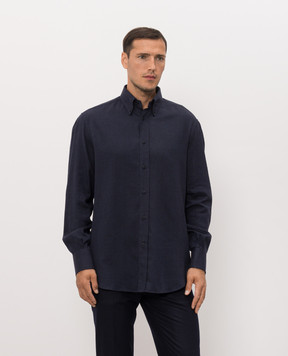 Brunello Cucinelli Blue shirt MY6370038