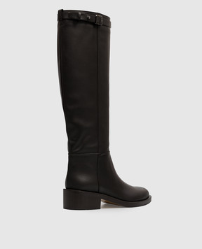 Doucal's Dark brown leather boots DD8948BLLEUF289