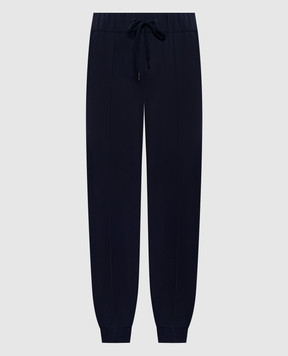 Herno Blue joggers with logo PT000192D52127