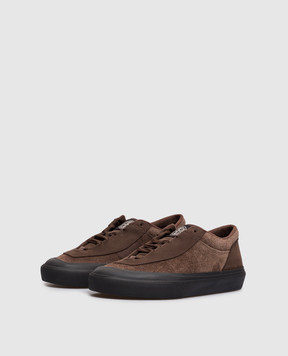 Stone Island Brown suede sneakers L2SFWS100020S0539