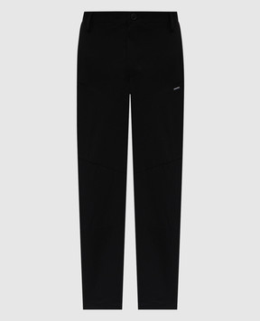 Riotdivision RD-Civil black pants with logo patch RDCPGEN4BLACK