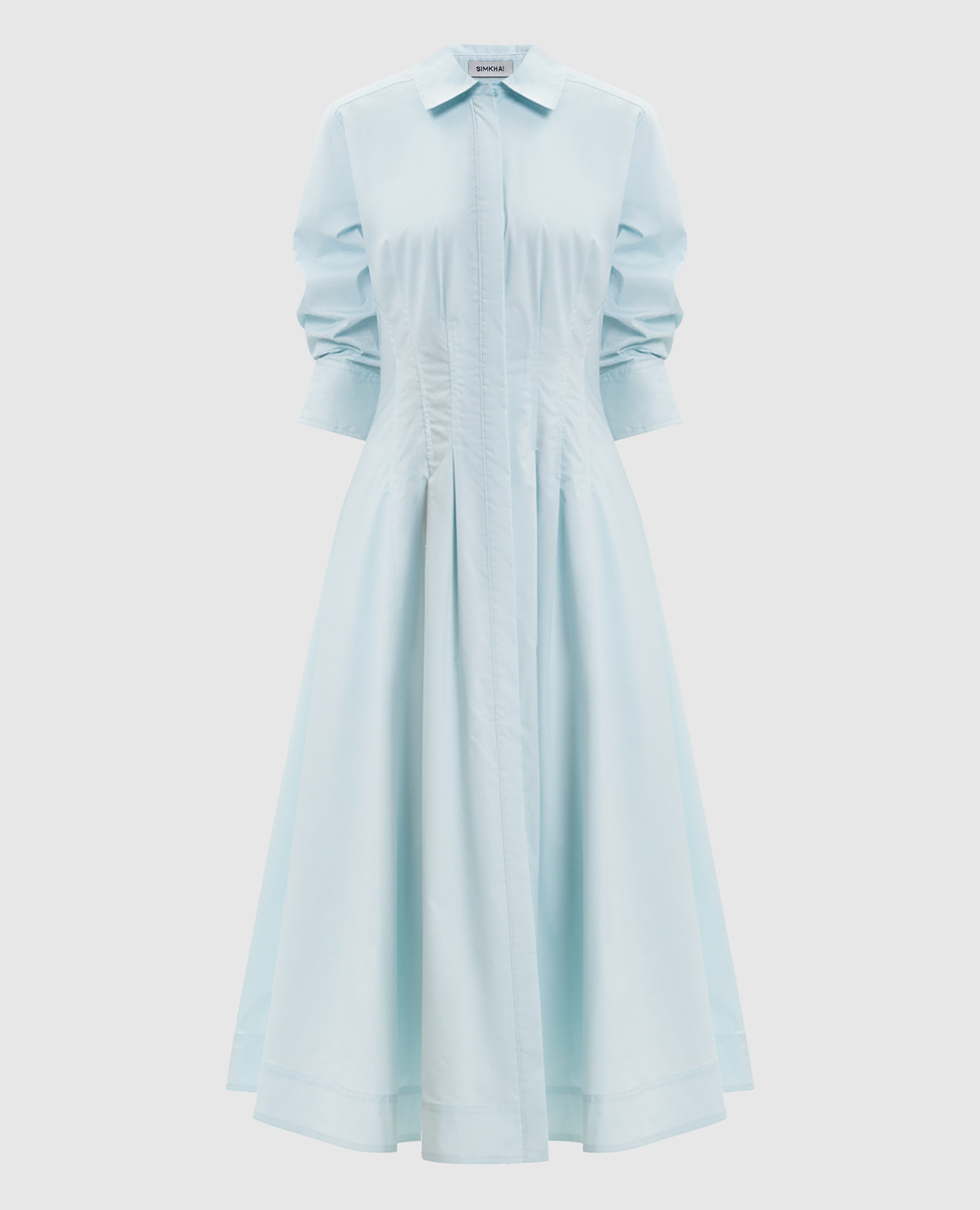 

Blue Jazz shirt dress Simkhai, Light blue