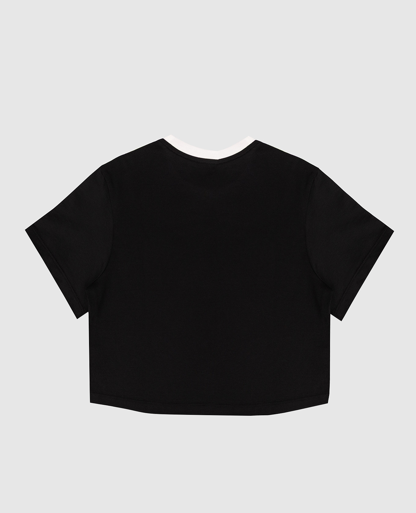 Children's black T-shirt with logo Dolce&Gabbana 2