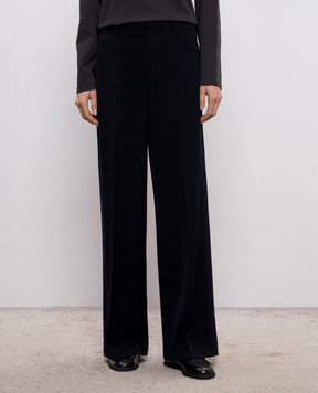 The Row Blue Dender wool pants 10768W2812