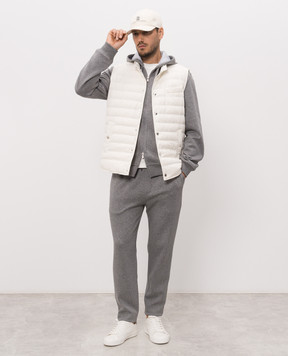 Brunello Cucinelli Grey sweatpants MM8313243G