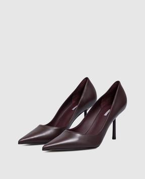 Le Silla Bella burgundy leather shoes 4215C080BMPPNEM