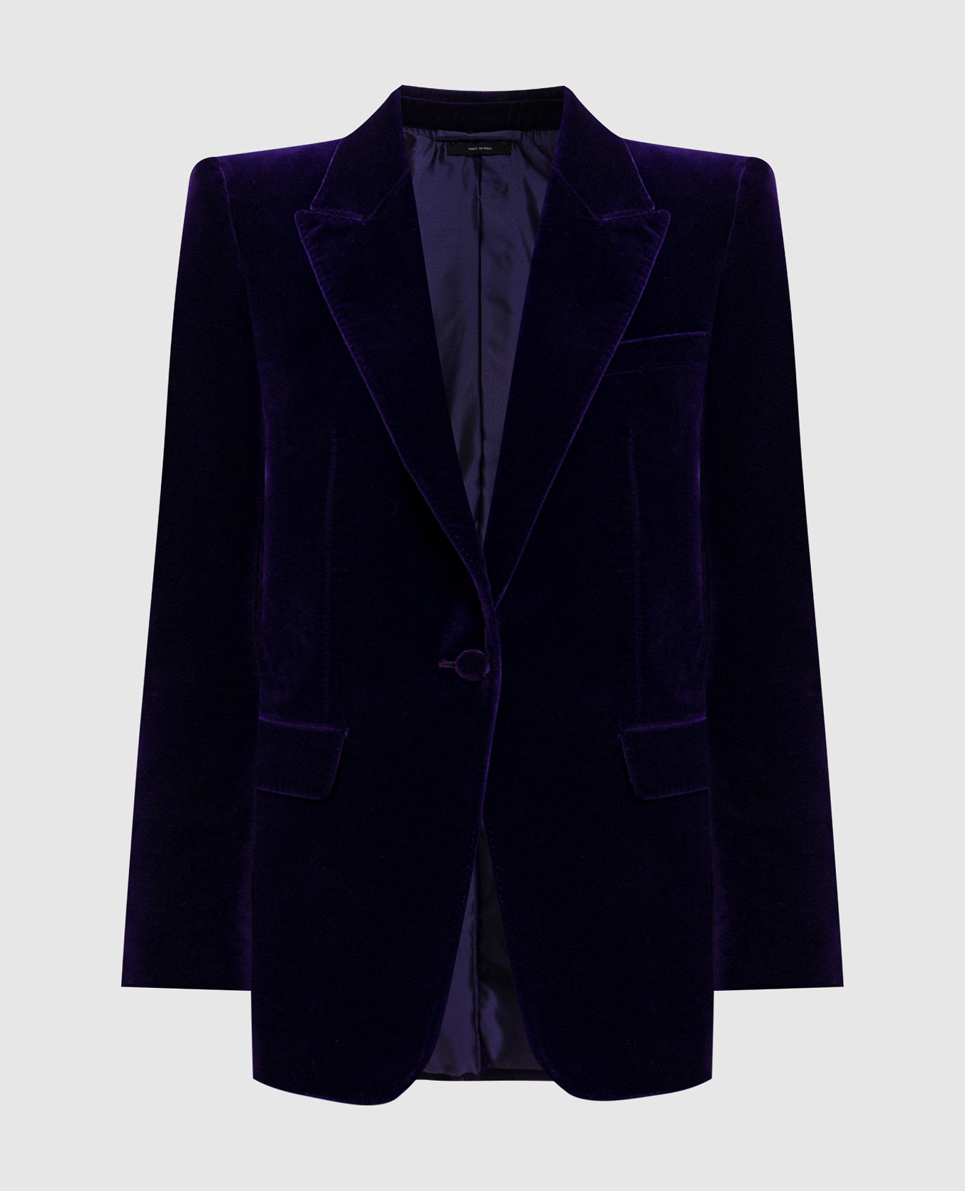 

Purple velvet jacket Tom Ford, Violet