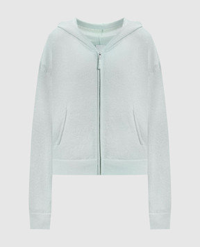Allude Green wool and cashmere sports jacket 26217700