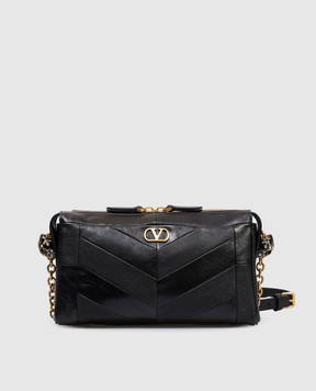 Valentino Panthea black leather bag with Swarovski crystals 8W0B0S99UYF