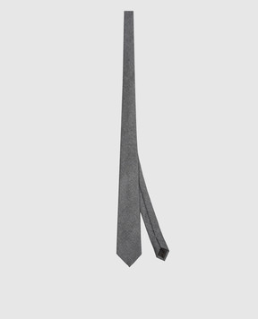 Peserico Gray wool tie R73001C002710