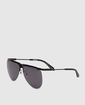 Off-White Paxson black sunglasses OERI157F25MET001