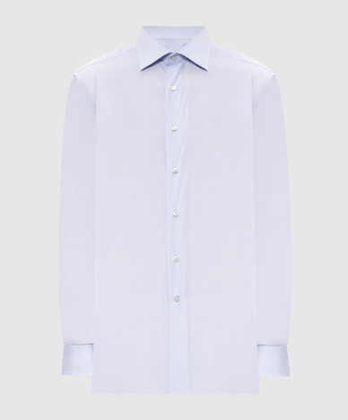 Blue cotton shirt
