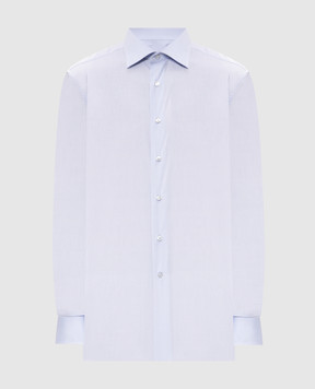 Stefano Ricci Blue cotton shirt MC003678R122C