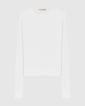 JW Anderson White ribbed long sleeve JO0292PG1904