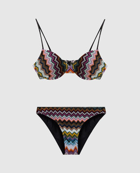Missoni Patterned swimsuit MC22SP01BR014F