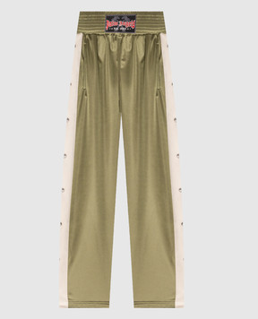 Palm Angels Khaki Boxer Sweatpants PMCJ04IS26FAB001