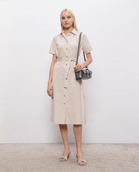 Peserico Beige shirt dress S02145A02769