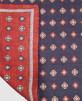 Brunello Cucinelli Reversible printed silk pachet scarf MI8950091