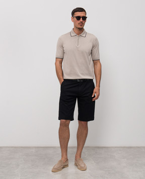 Cashmere&Whiskey Black cotton shorts 0276109345