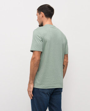Stefano Ricci Green cashmere T-shirt MVH5300100PRYABP