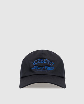 Iceberg Blue cap with textured logo embroidery 71026967