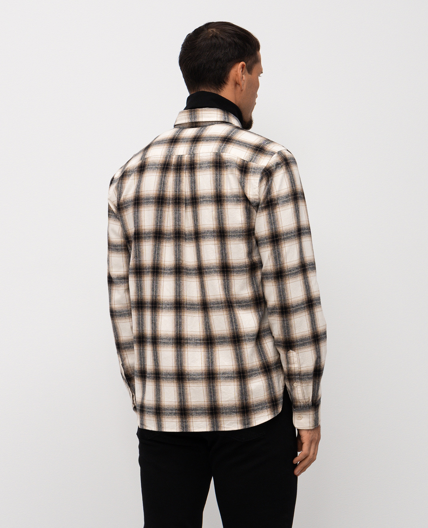 

Beige checkered shirt Cashmere&Whiskey