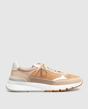 Brunello Cucinelli Beige combination sneakers MZUSNEO355