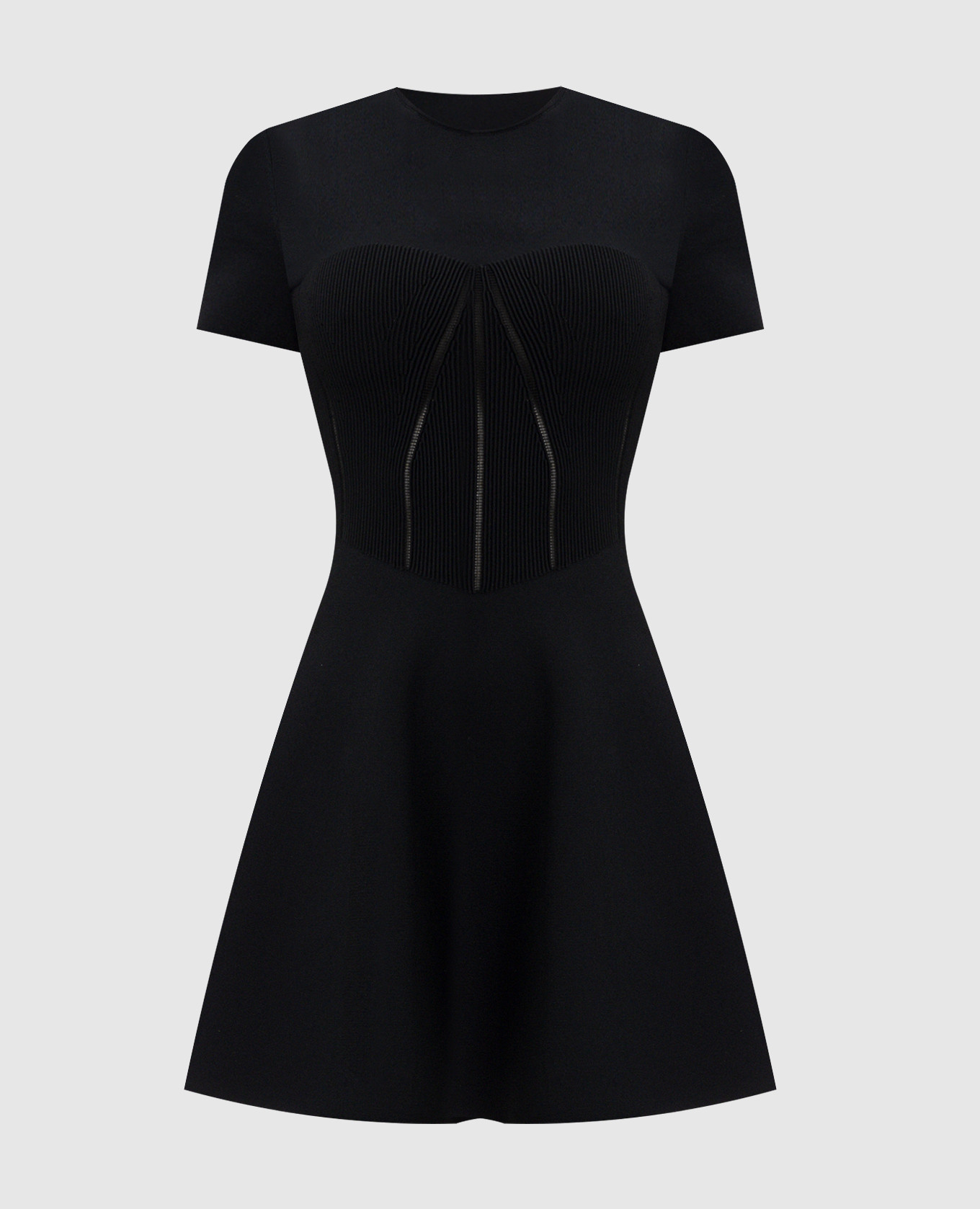 

Black mini dress Alexander McQueen
