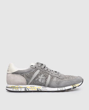 Premiata Grey suede sneakers ERIC ERIC