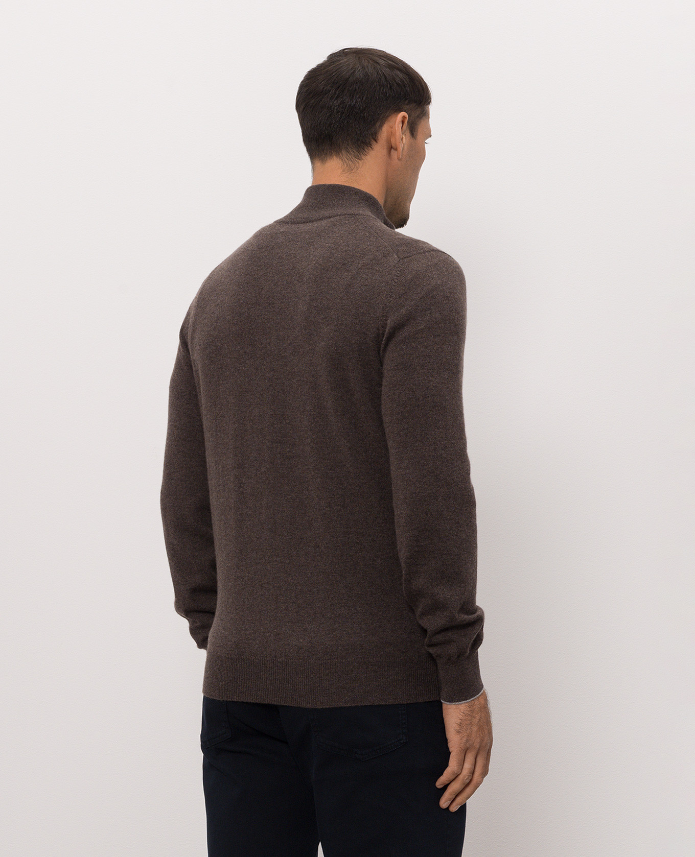 Brown cashmere cardigan Brunello Cucinelli 4
