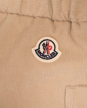 Moncler ENFANT Children's beige corduroy pants L29512A000035969O