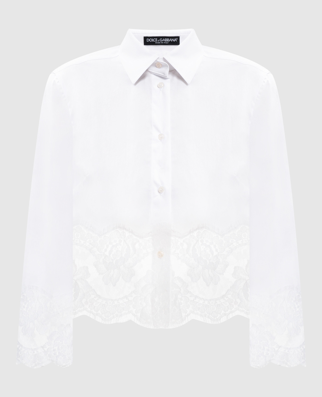 

White blouse with lace Dolce&Gabbana