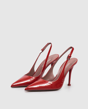 Premiata Red patent leather slingbacks M7030VERNICE