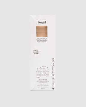 Wolford Beige socks INDIVIDUAL 10 den 41260
