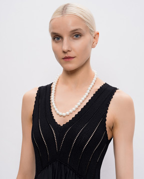 Madreperla White necklace with pearl beads 204485