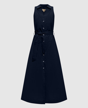 Woolrich Blue shirt dress CFWWDR2022FRUT3944